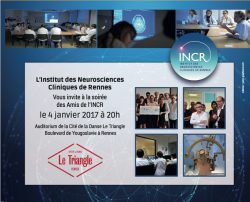 première soirée des Amis de l’INCR